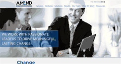 Desktop Screenshot of amendllc.com
